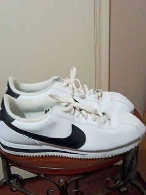 Nike Cortez ‘72 Trainers #819719-100 White/Black Leather Men’s Size 13